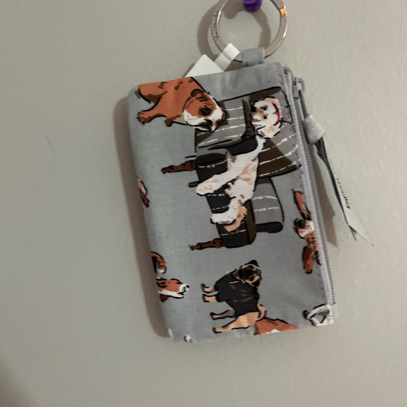NWT Vera Bradley Dog Print ID Wallet - Picture 2 of 4